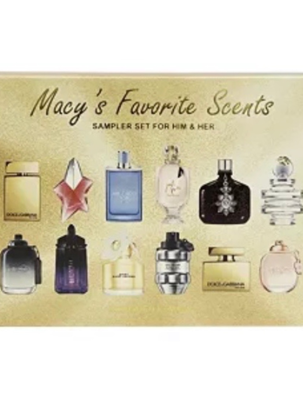 NIB 12-Pc. Favorite Scents Sampler Set For Her parfume SEALED
